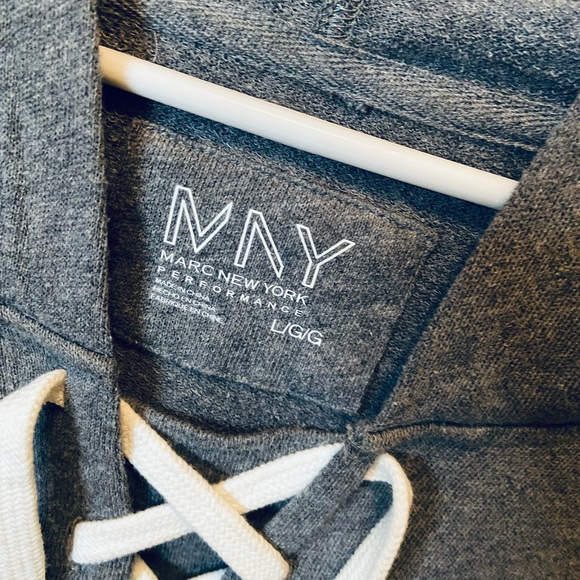 Marc New York Performace WOMENS short sleeve hooded sweat shirt - Picture 4 of 5